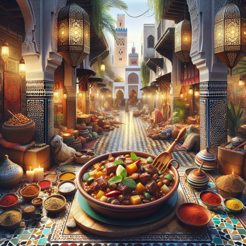 Whats Your Go-to Recipe For A Traditional Moroccan Feast Filled With Rich Flavors?