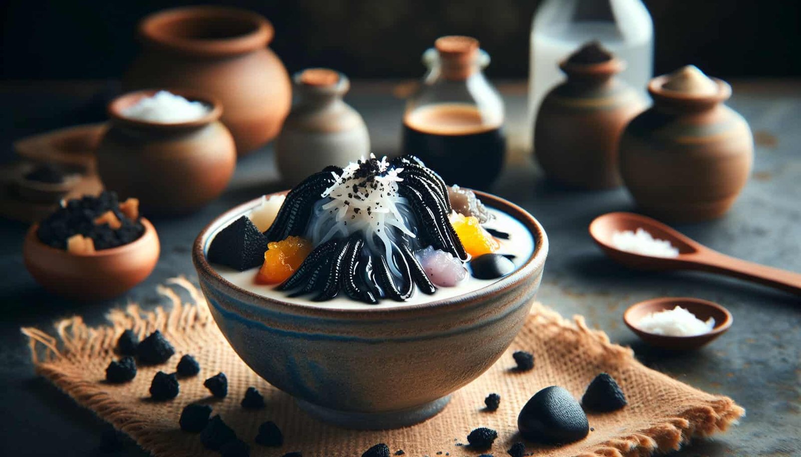 How Do You Prepare Keo Meuk, The Cambodian Dessert Made With Coconut Milk And Squid Ink? How Do You Prepare Keo Meuk, The Cambodian Dessert Made With Coconut Milk And Squid Ink?
