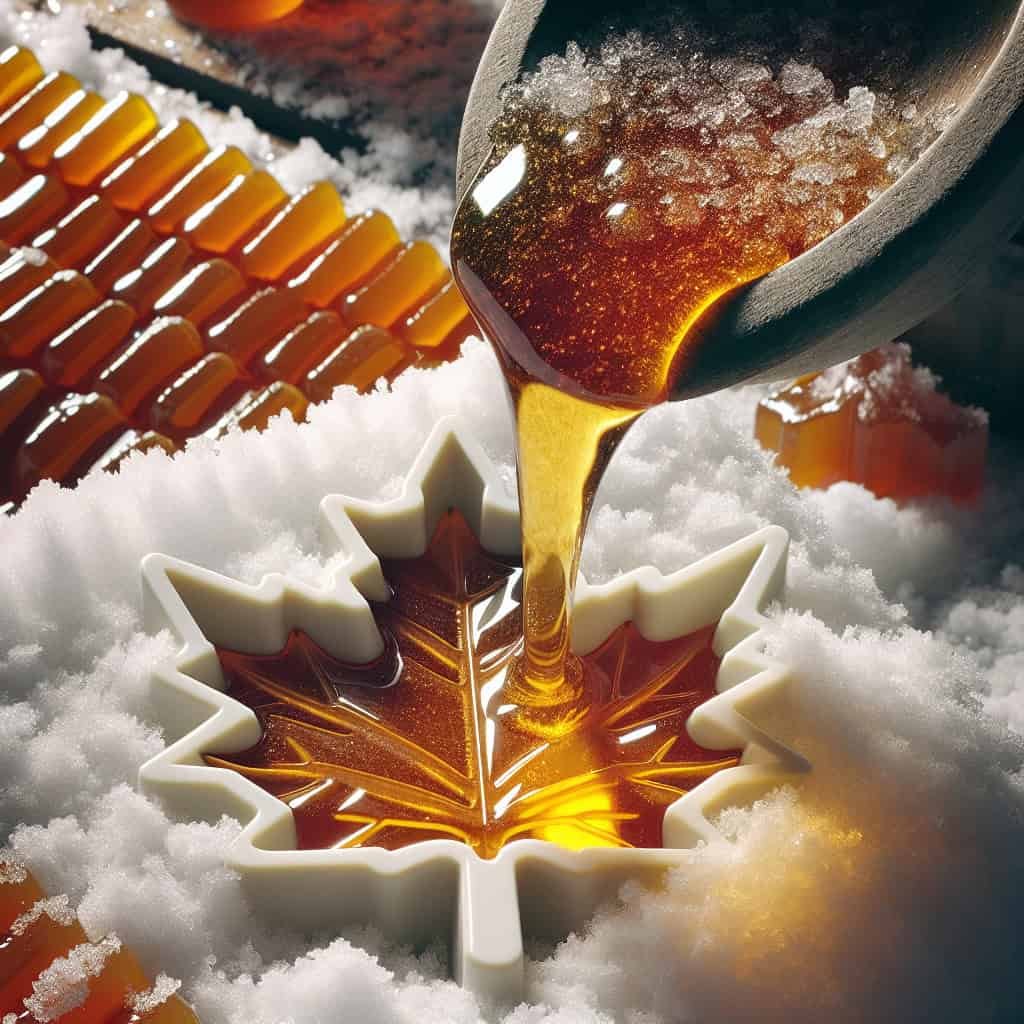 How Do You Prepare Maple Taffy, The Canadian Treat Made From Maple Syrup On Snow?