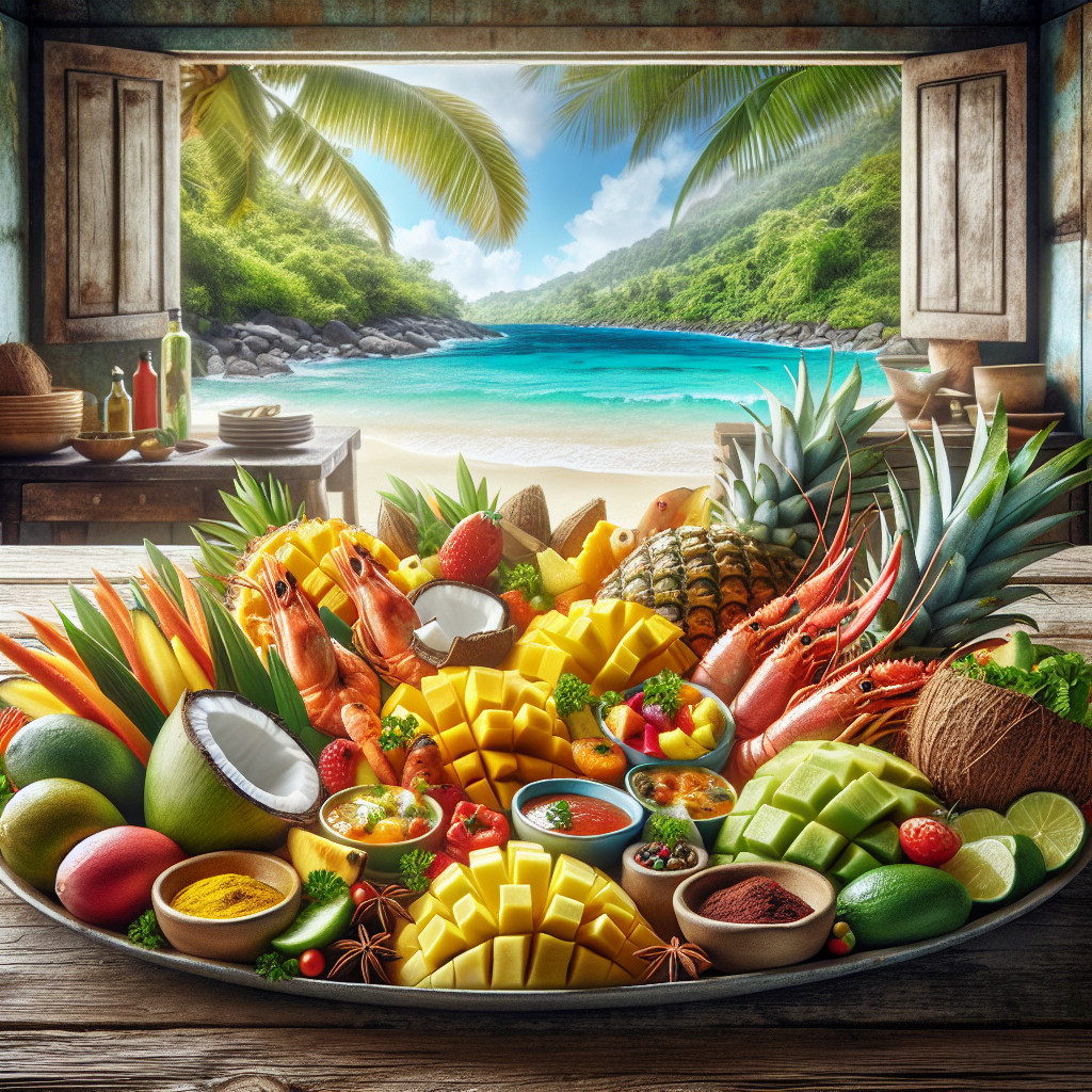 Share A Taste Of The Caribbean With Your Go-to Recipe For A Tropical Dish.
