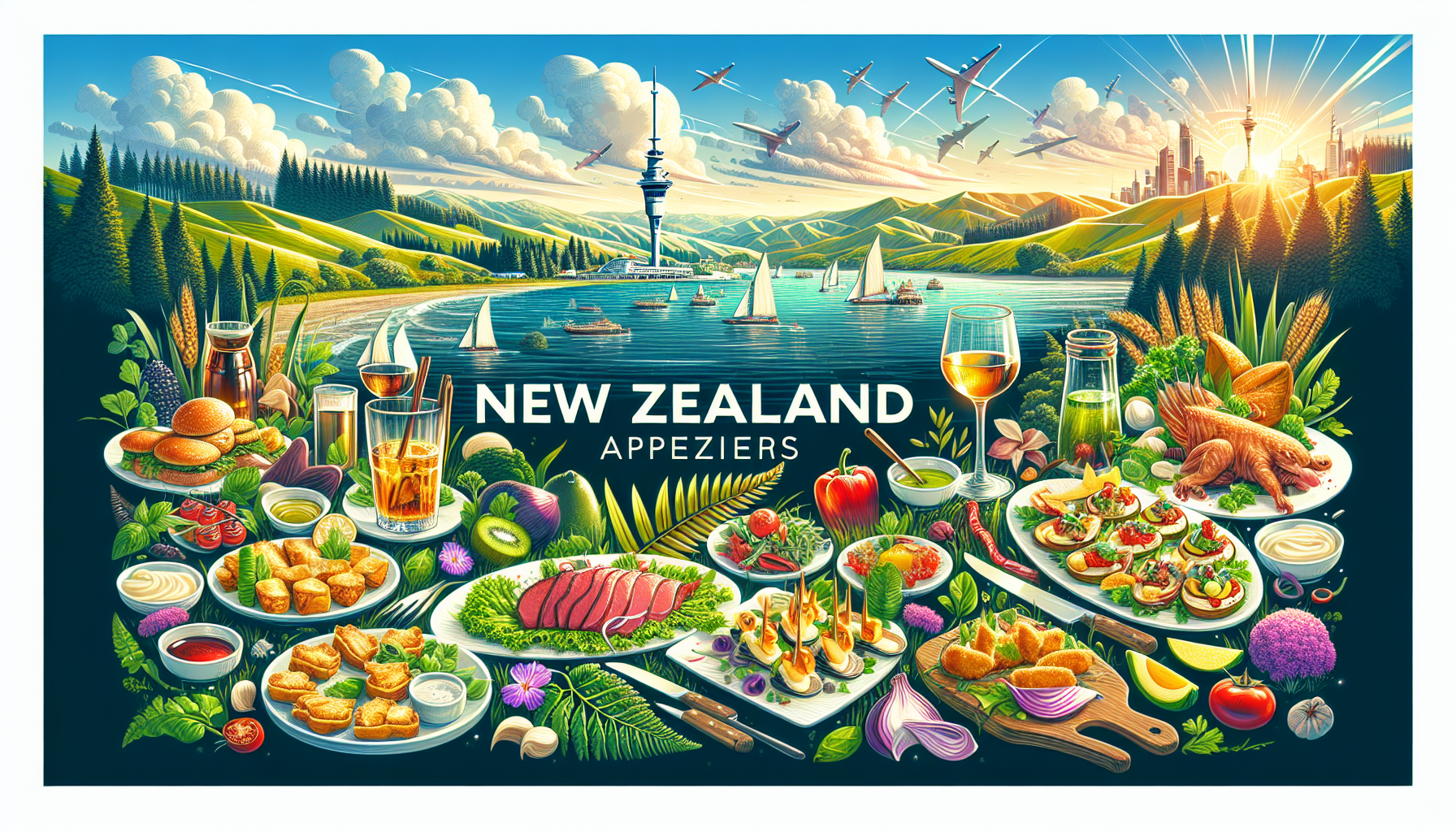 Share Your New Zealand-inspired Appetizer For A Unique Culinary Experience.