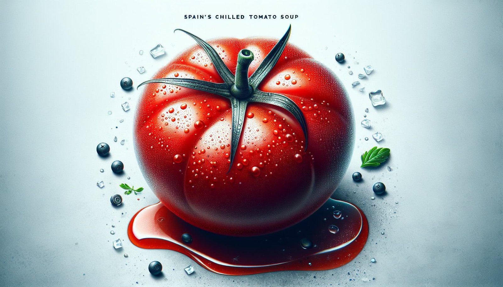 Spains chilled tomato soup Spains chilled tomato soup