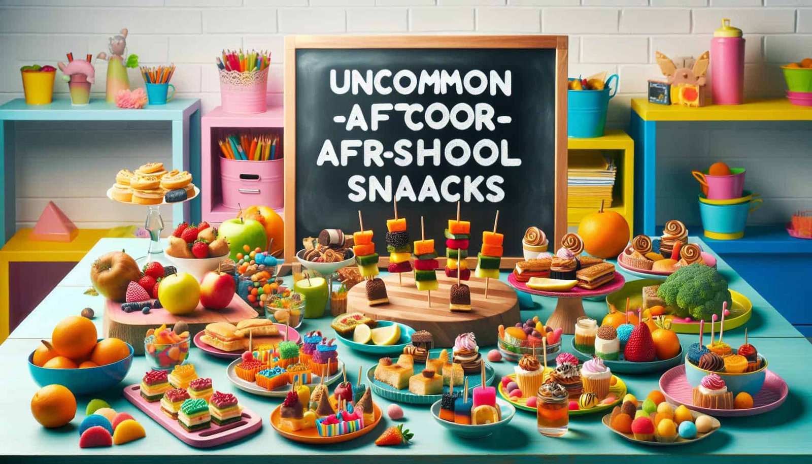 Uncommon after-school snacks