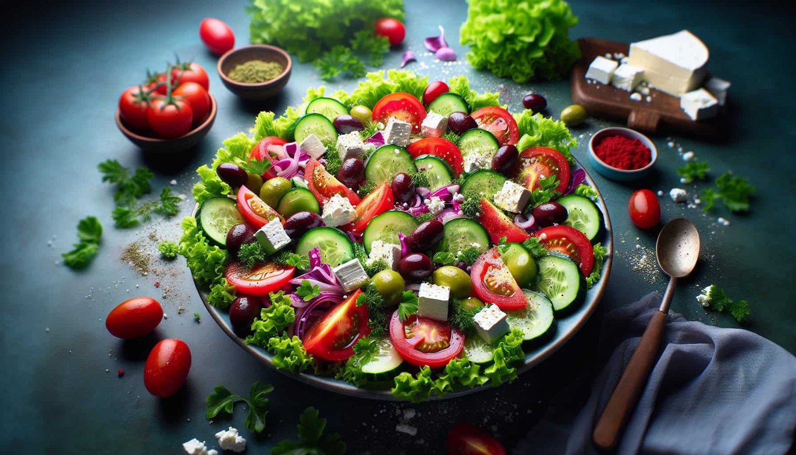 Whats Your Healthy And Vibrant Take On A Greek Salad? Whats Your Healthy And Vibrant Take On A Greek Salad?