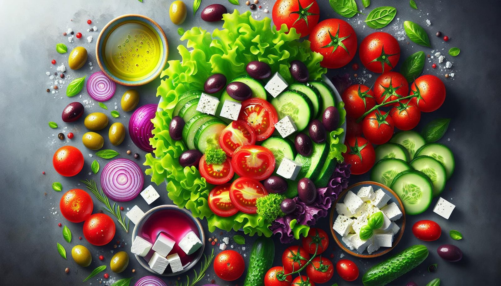 Whats Your Healthy And Vibrant Take On A Greek Salad? Whats Your Healthy And Vibrant Take On A Greek Salad?