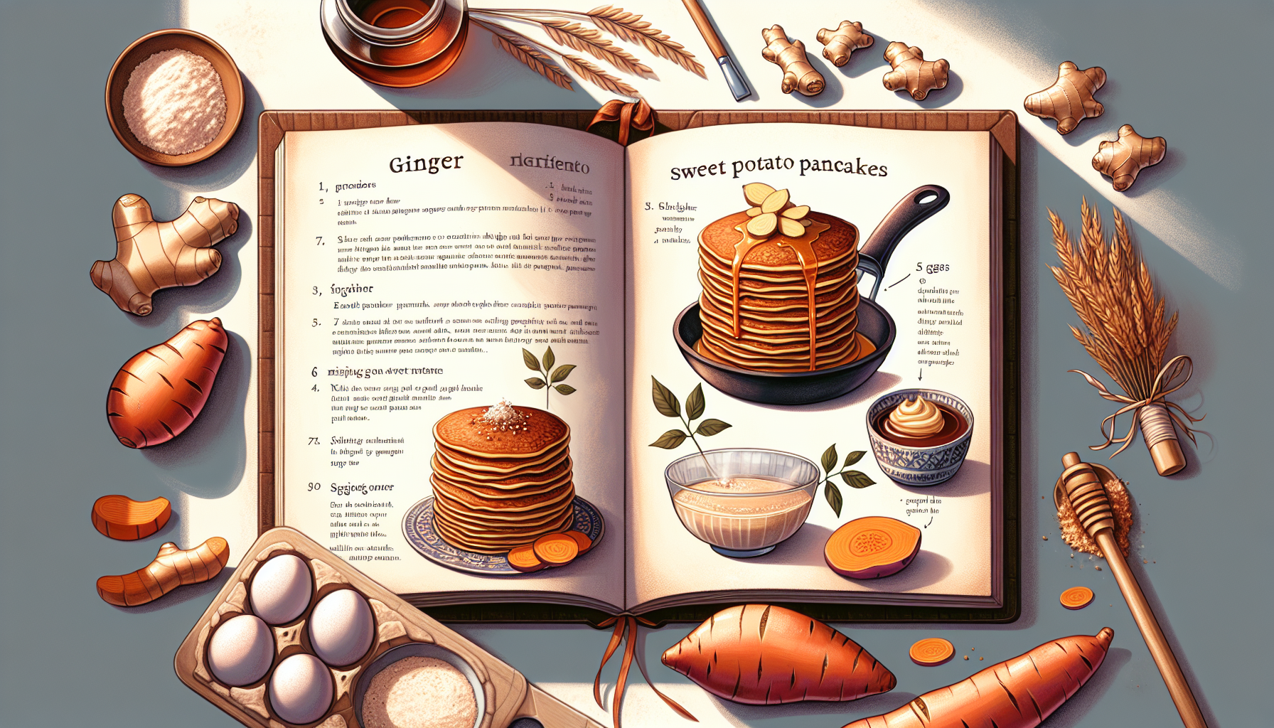 Ginger Sweet Potato Pancakes: A Recipe by The AP