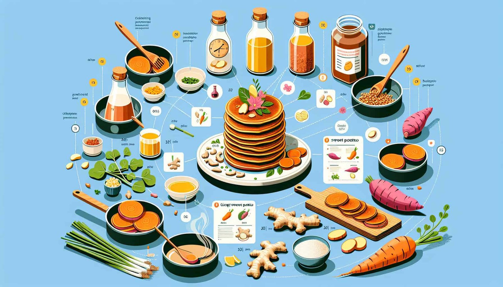 Ginger Sweet Potato Pancakes: A Recipe by The AP