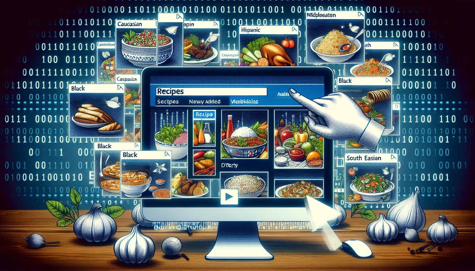 Recipes Section: The Associated Press Website