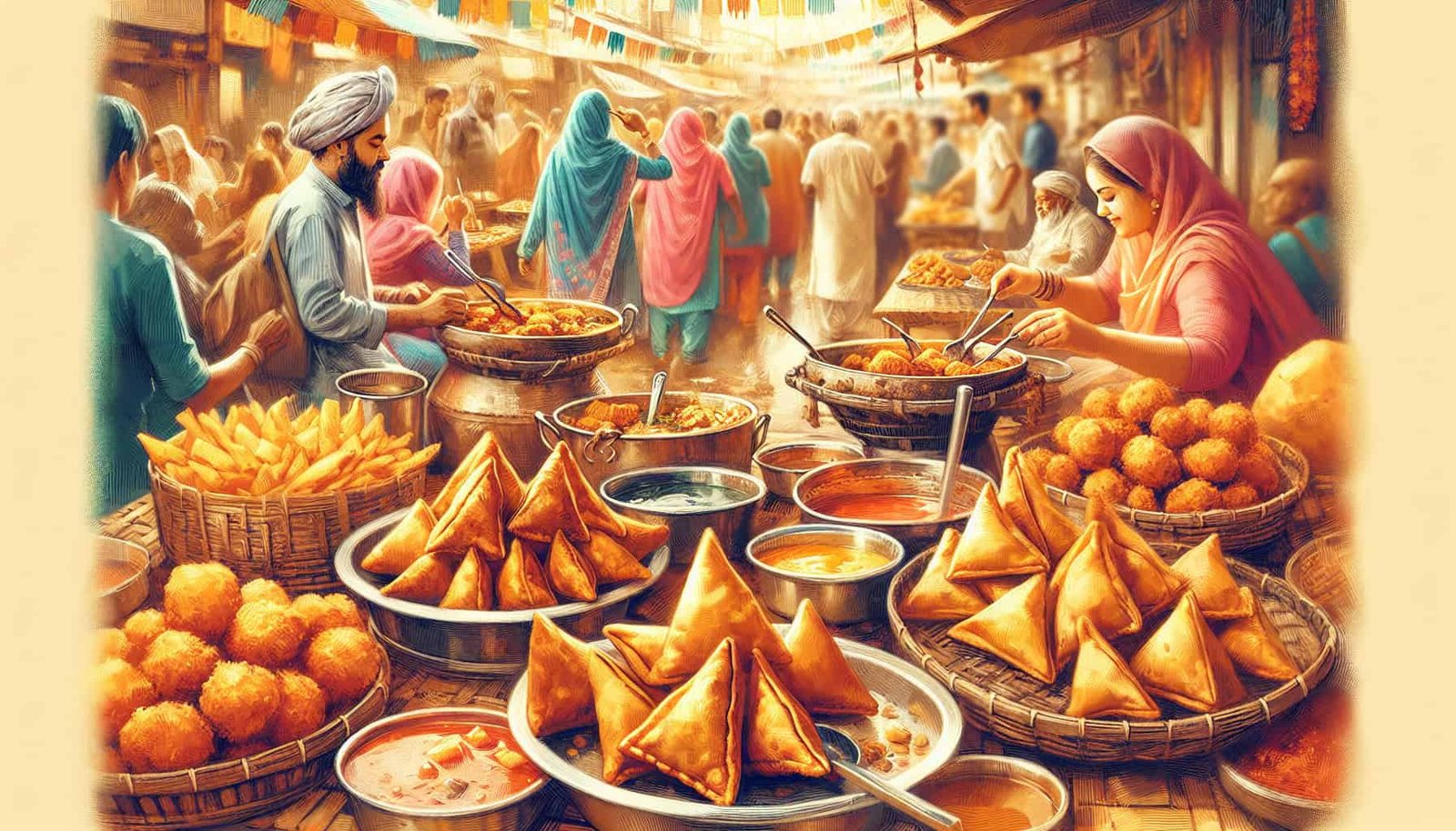 Share Your Comforting Indian Street Food Snack For A Flavorful Treat.