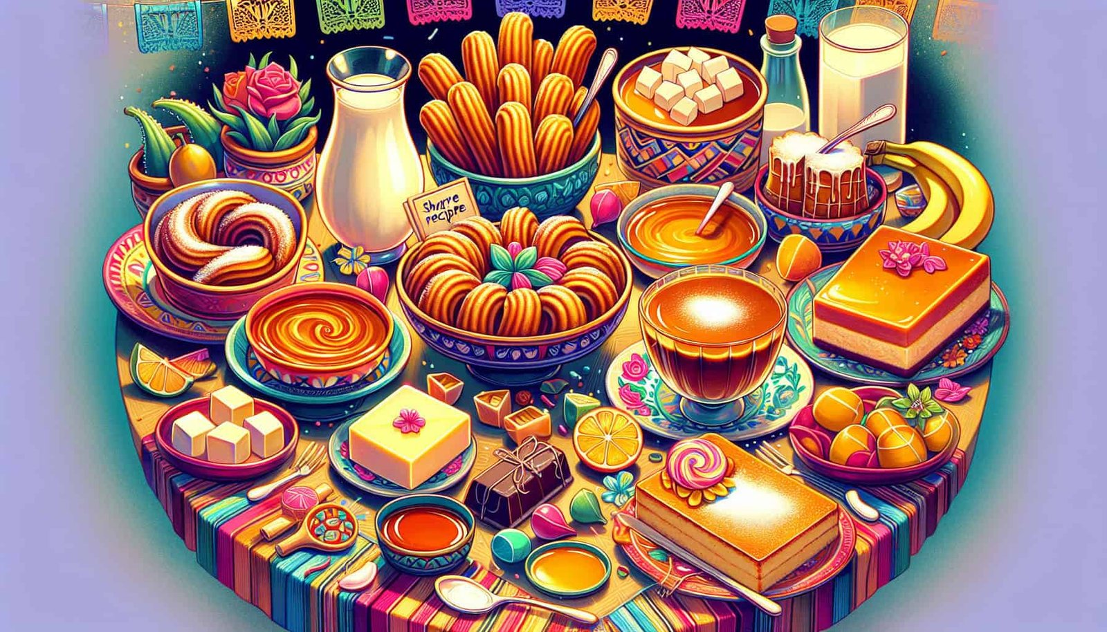 Share Your Mexican Dessert Recipe Thats A Hit At Any Fiesta. Share Your Mexican Dessert Recipe Thats A Hit At Any Fiesta.