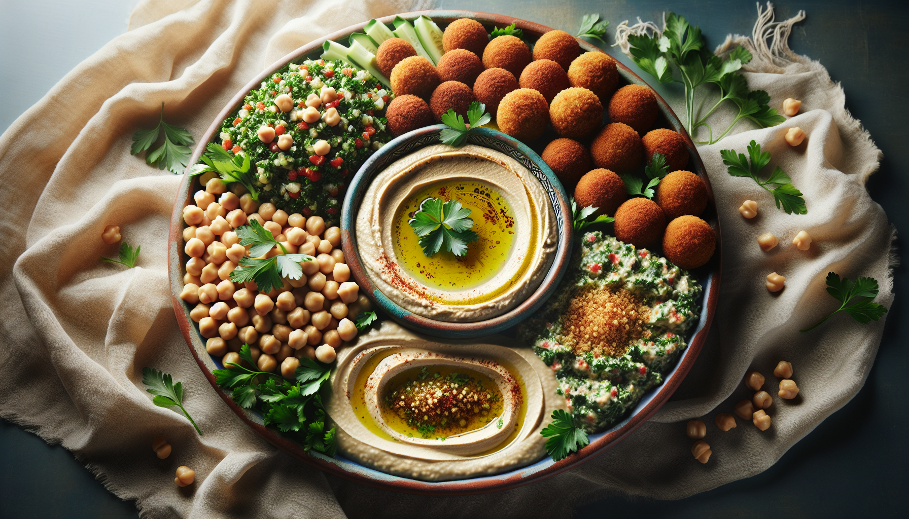 Share Your Quick And Easy Middle Eastern Mezze Platter Recipe.