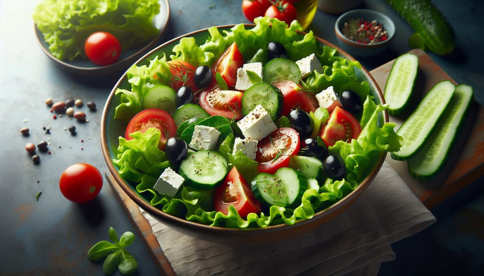 Whats Your Healthy Twist On A Classic Greek Salad For A Light Lunch? Whats Your Healthy Twist On A Classic Greek Salad For A Light Lunch?