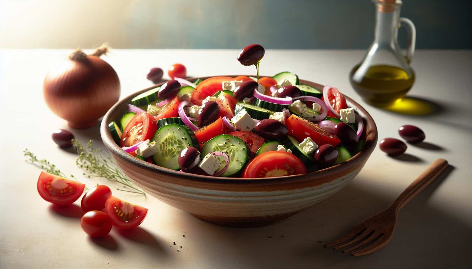 Whats Your Healthy Twist On A Comforting Greek Salad For A Refreshing Side Dish? Whats Your Healthy Twist On A Comforting Greek Salad For A Refreshing Side Dish?