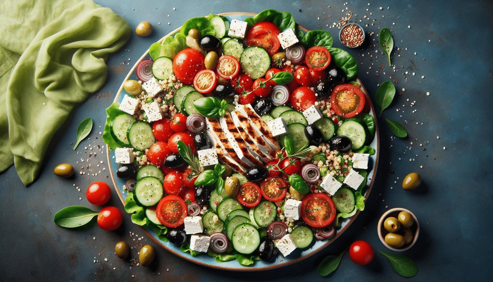 Whats Your Healthy Twist On A Classic Greek Salad? Whats Your Healthy Twist On A Classic Greek Salad?