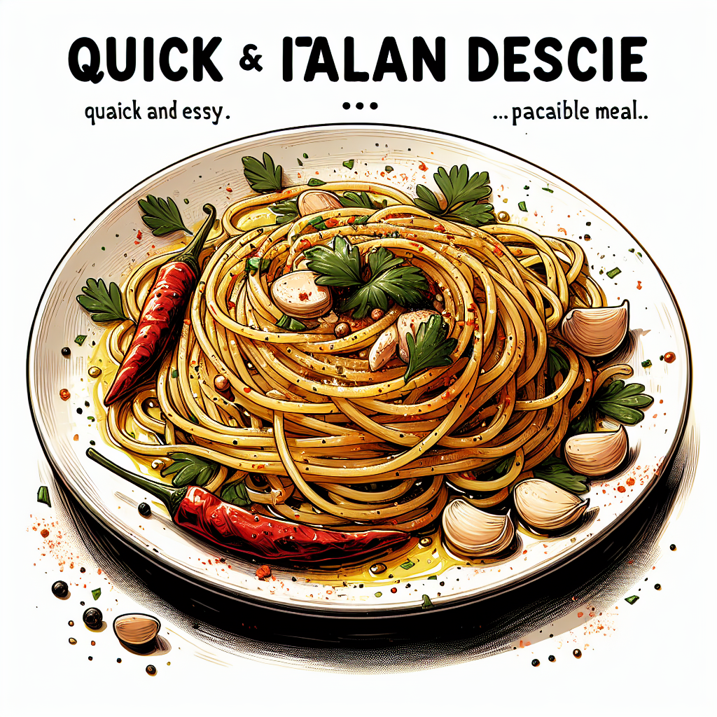 Whats Your Favorite Quick And Easy Italian Dish?