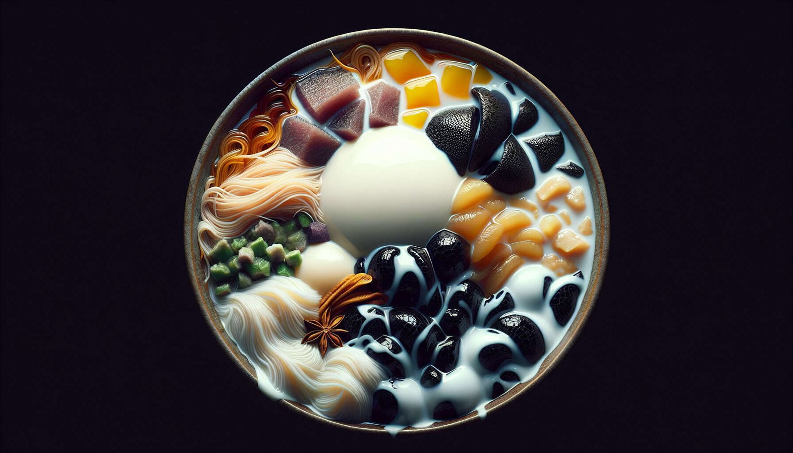 How Do You Prepare Keo Meuk, The Cambodian Dessert Made With Coconut Milk And Squid Ink? 1 how do you prepare keo meuk the cambodian dessert made with coconut milk and squid ink 4 1