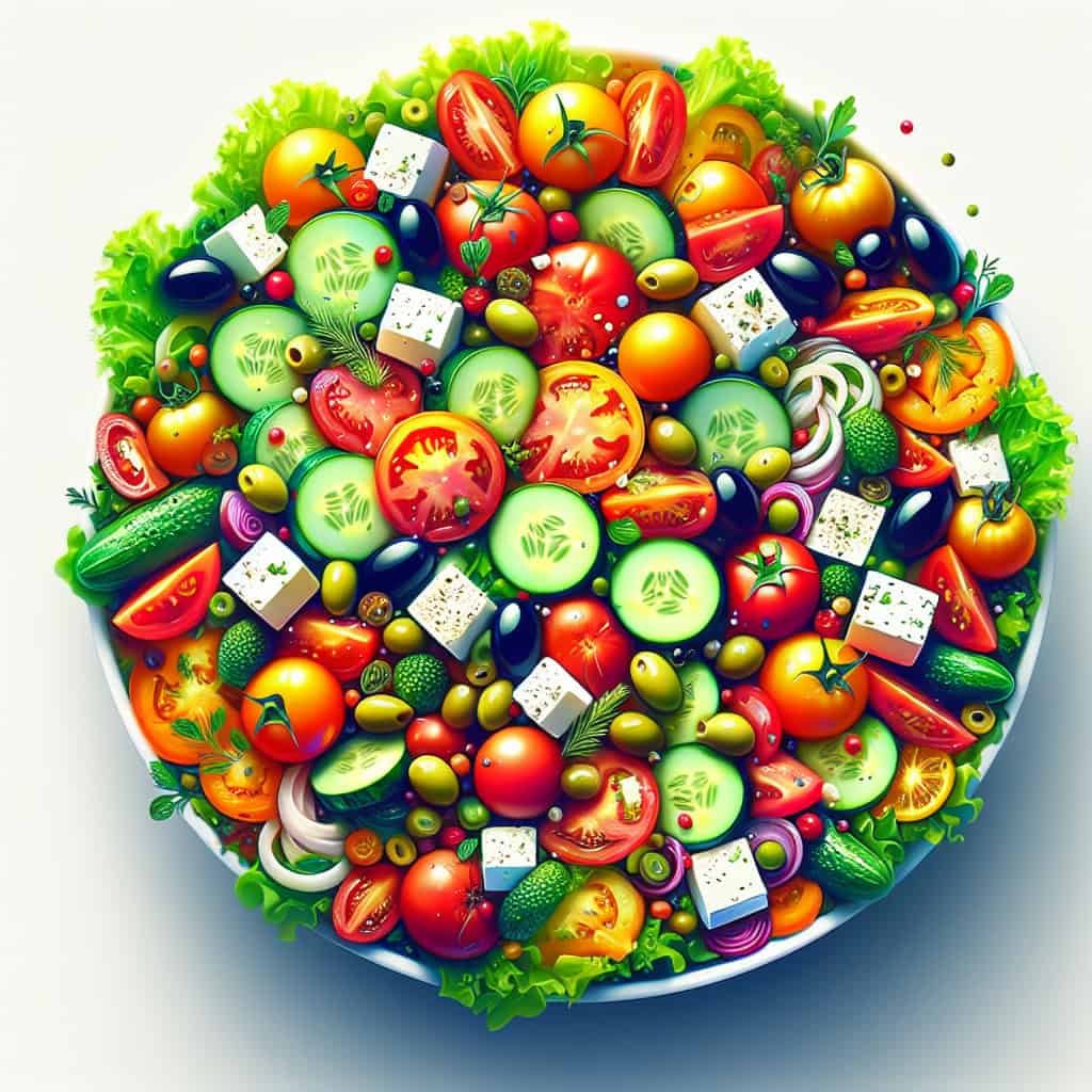 What’s Your Healthy And Refreshing Take On A Greek Salad?