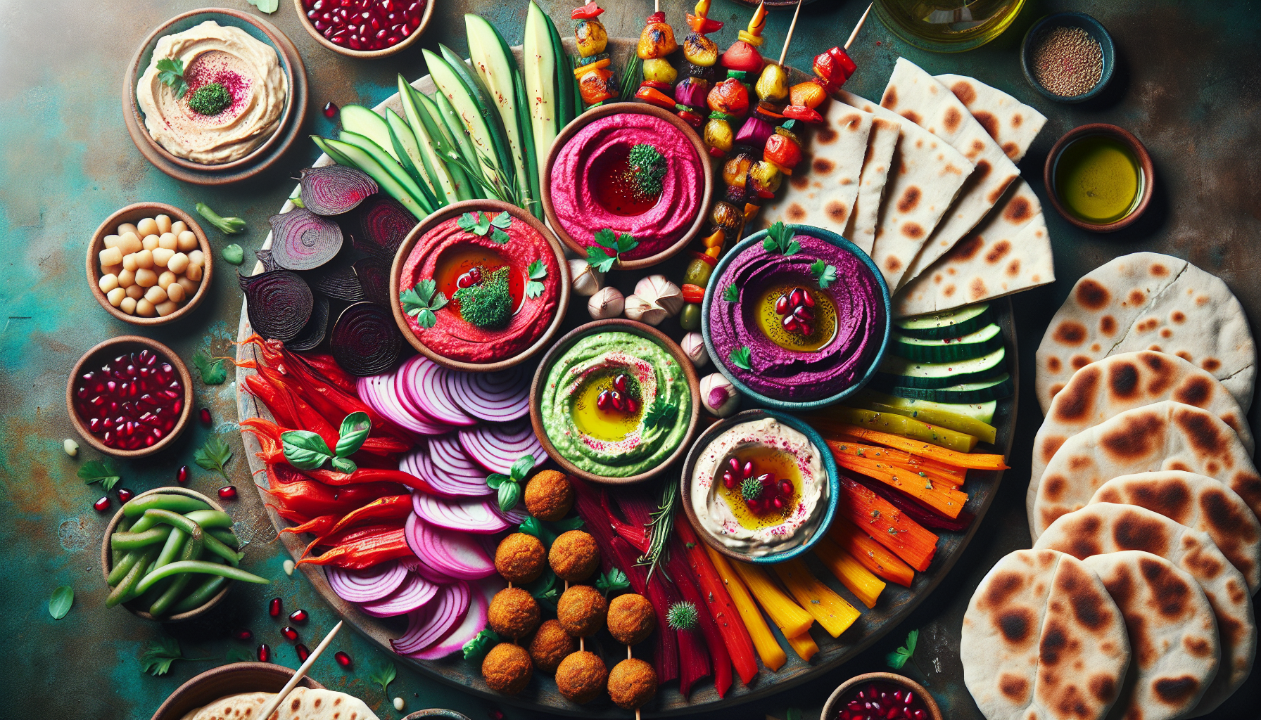 share your go to middle eastern mezze platter with a healthy twist 2
